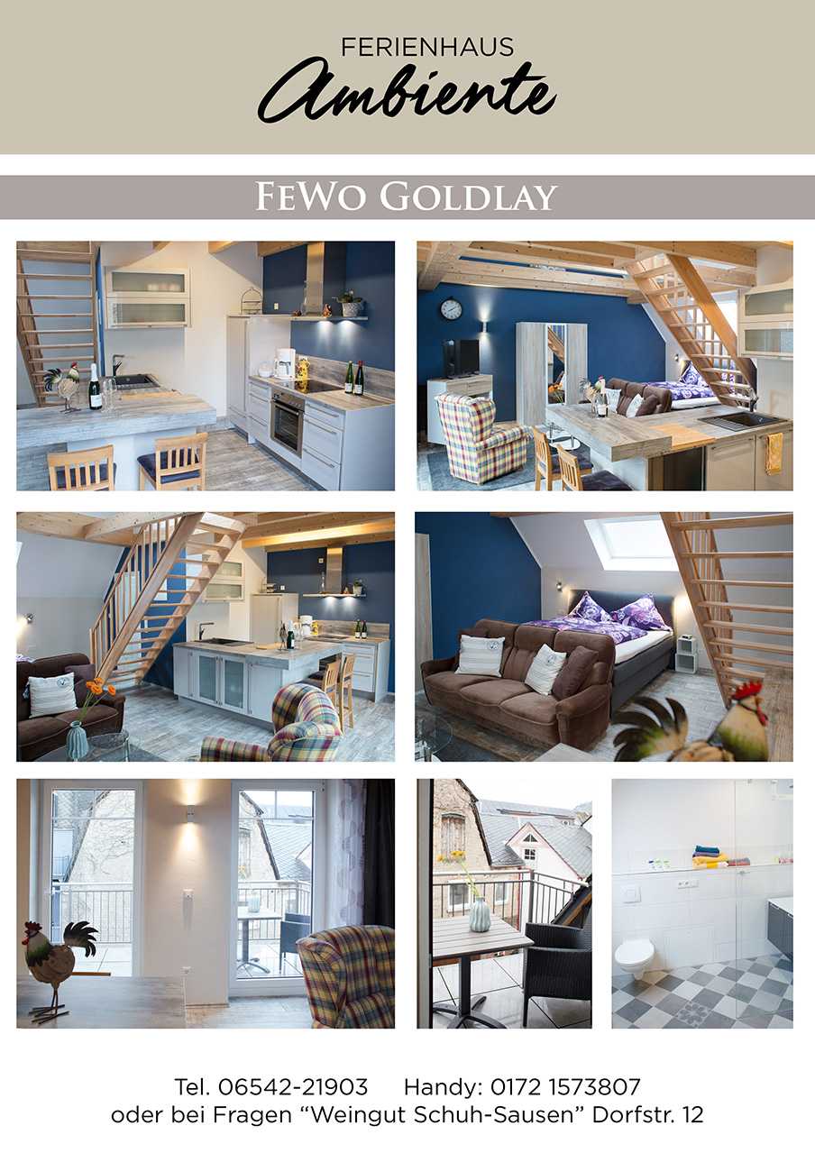 Weingut Schuh-Sausen Reil Mosel Ferienhaus Ambiente