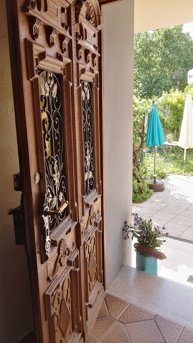 Weingut Schuh-Sausen Reil Mosel Tür